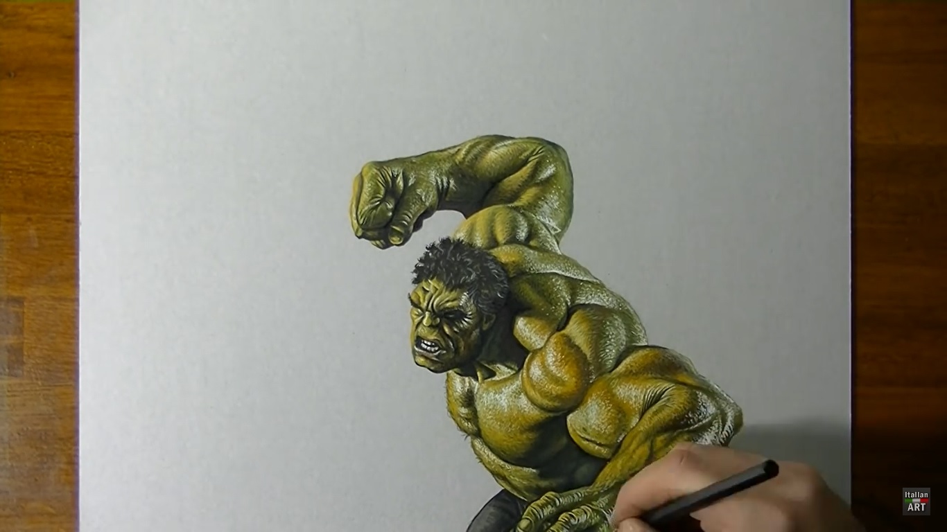 ũ ׸ : Hulk Drawing